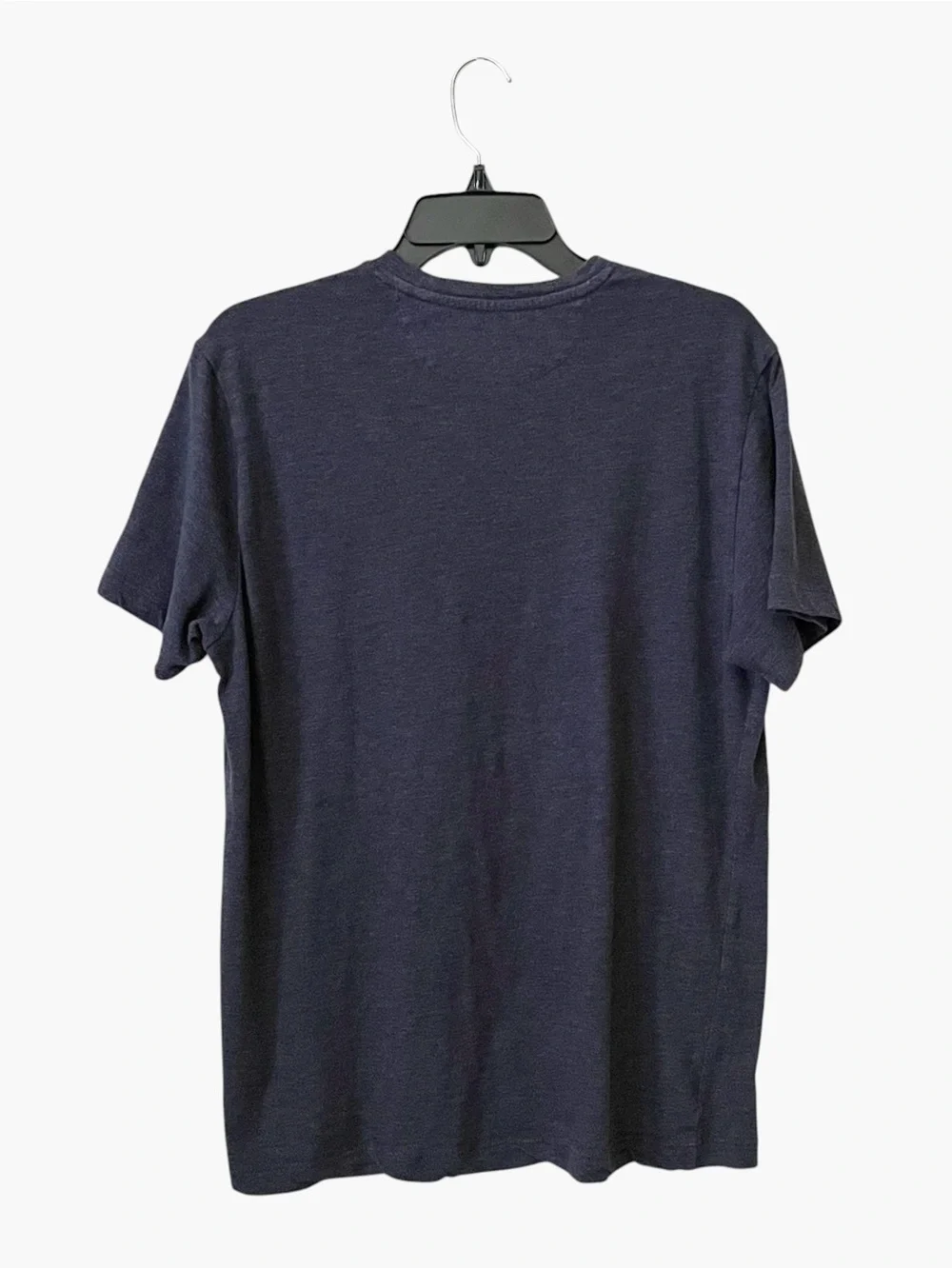 Banana Republic Crewneck Pocket Tee Men's Size M Blue Cotton Easy Care Casual